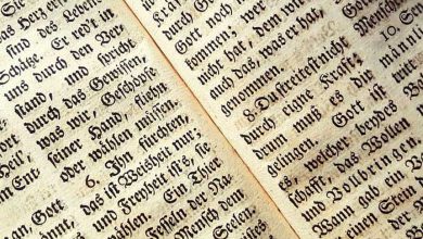 زبان خارجی نوشته ی آلمانی