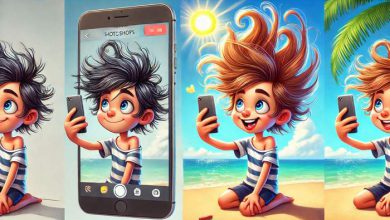 نرم افزار برنامه فتوشاپ در گوشی