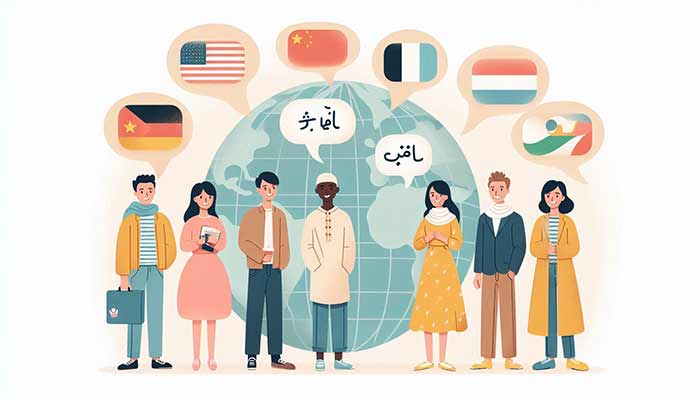 آموزشی, زبان خارجی زبان های بین المللی