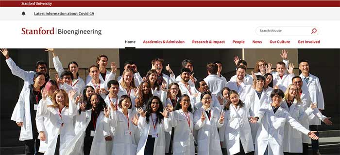 سایت دانشگاه استنفورد (ایالات متحده)
