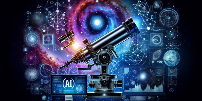 تحلیل داده های تلسکوپ با ai