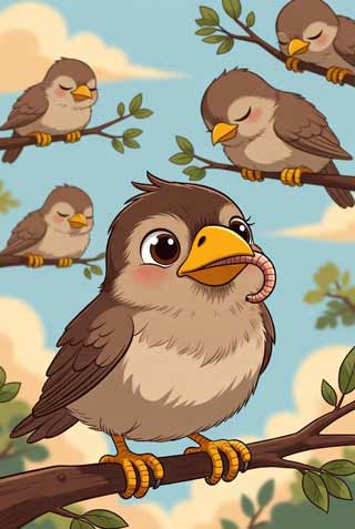 ضرب المثل, ضرب المثل انگلیسی ضرب المثل The early bird catches the worm