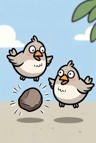 ضرب المثل, ضرب المثل انگلیسی ضرب المثلKill two birds with one stone